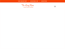 Tablet Screenshot of livingroomwinebar.com